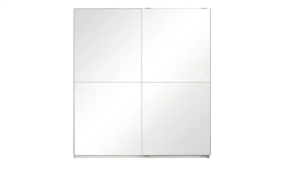 Schwebetürenschrank Queen 2 Stück 179 cm Weiß