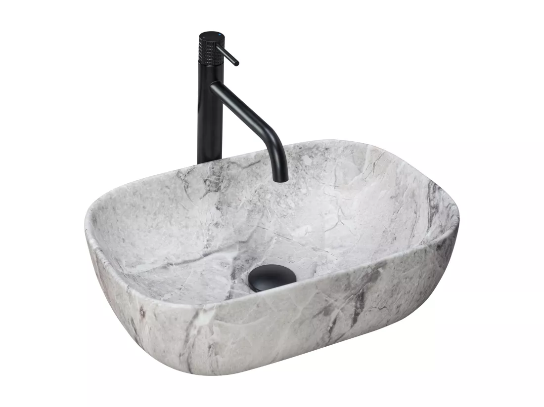 Vasque À Poser Rea Livia Stone Beige