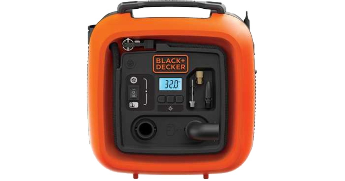 BLACK+DECKERASI400 12V Compressor   (Oranje/zwart, 160 PSI / 11 Bar)