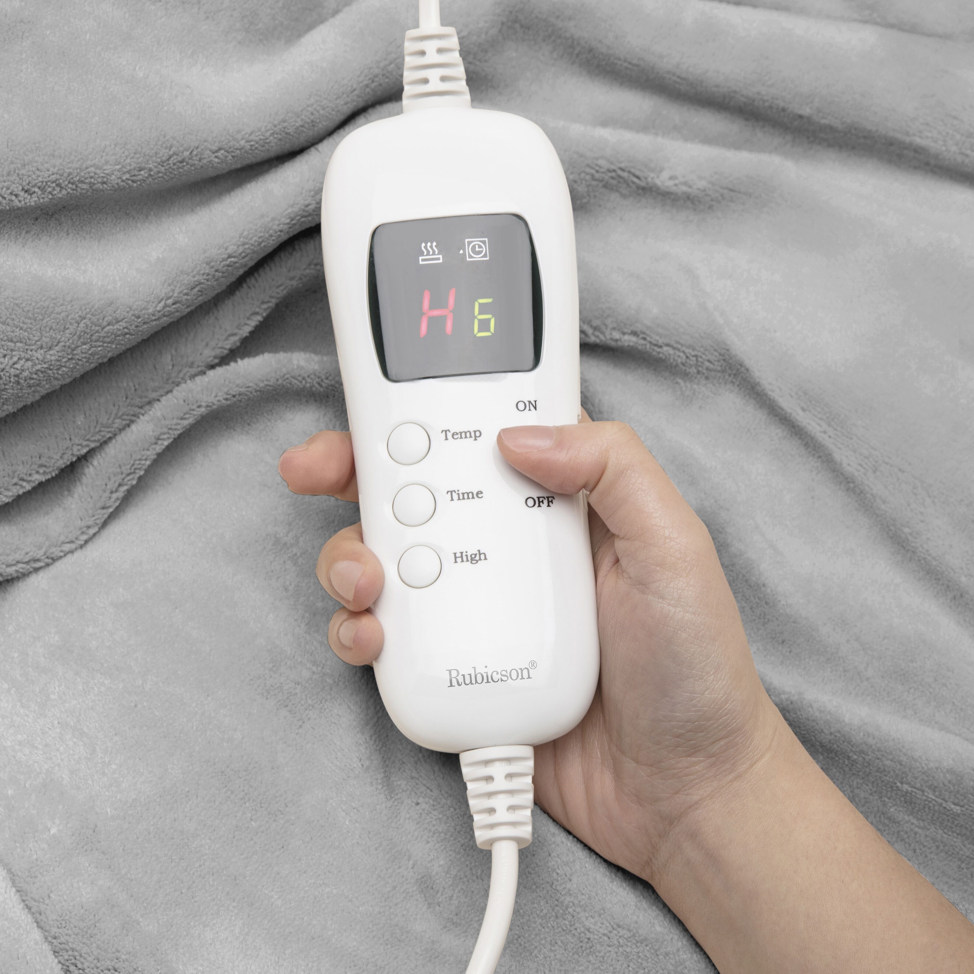 Rubicson Elektrisk varmepledd Grå