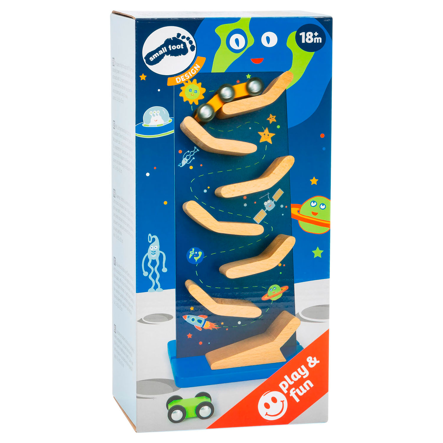 Small Foot-Houten Autobaan Ruimte