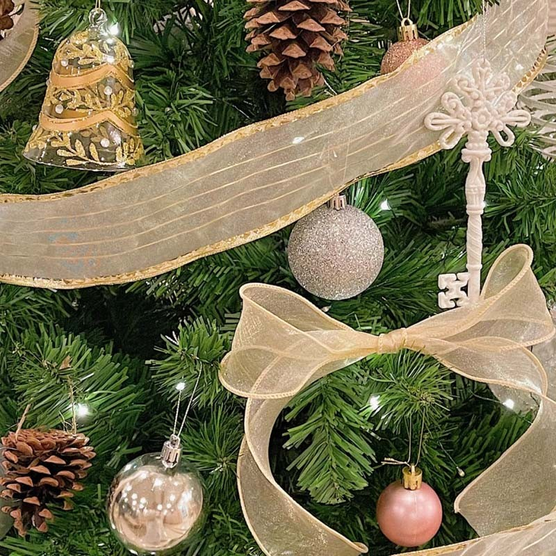 (36er Set) Christbaum Schmuck Glitzer Weihnachtskugeln Tannenbaum Home Deko - Blau