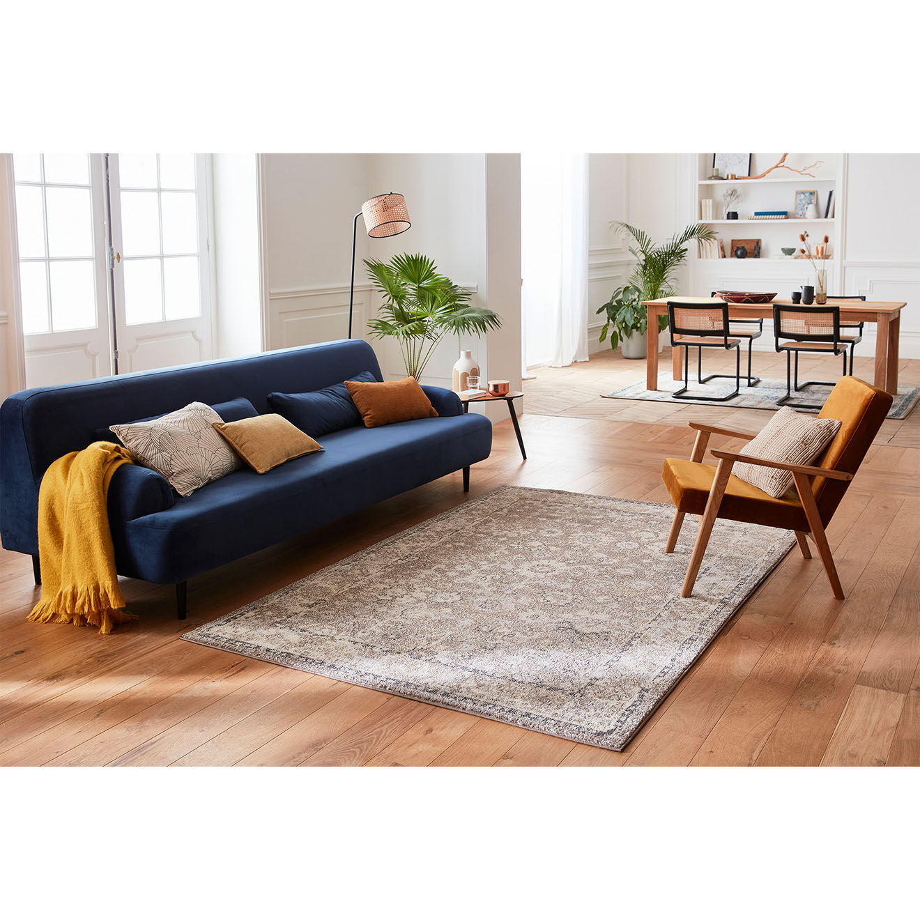Nazar Rugs Tapis Anatolia 581 beige - 160x230 cm