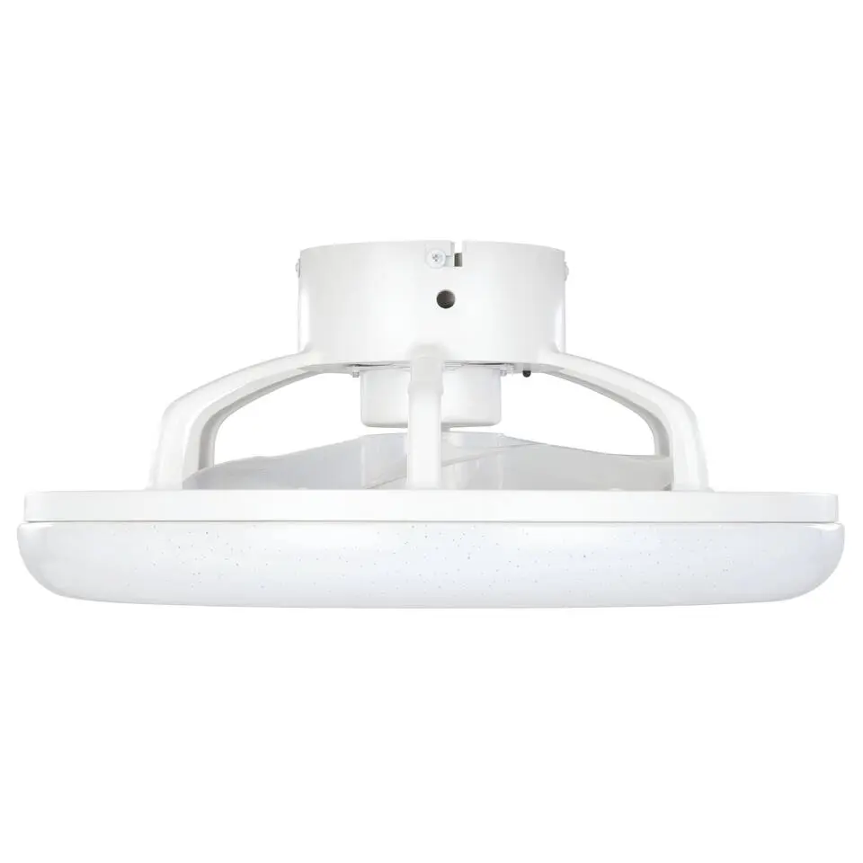 EGLO Kostena Plafondlamp met ventilator - LED-CCT - Wit, Zwart