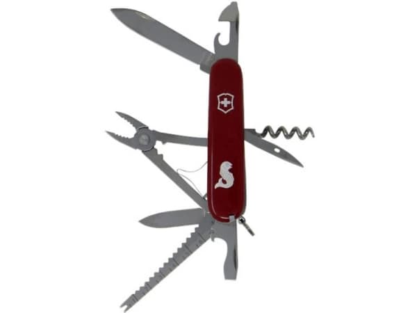 Victorinox Angler, Klappkniv uten lås, Multiverktøyskniv, ABS syntetisk, 22 mm, 113 g
