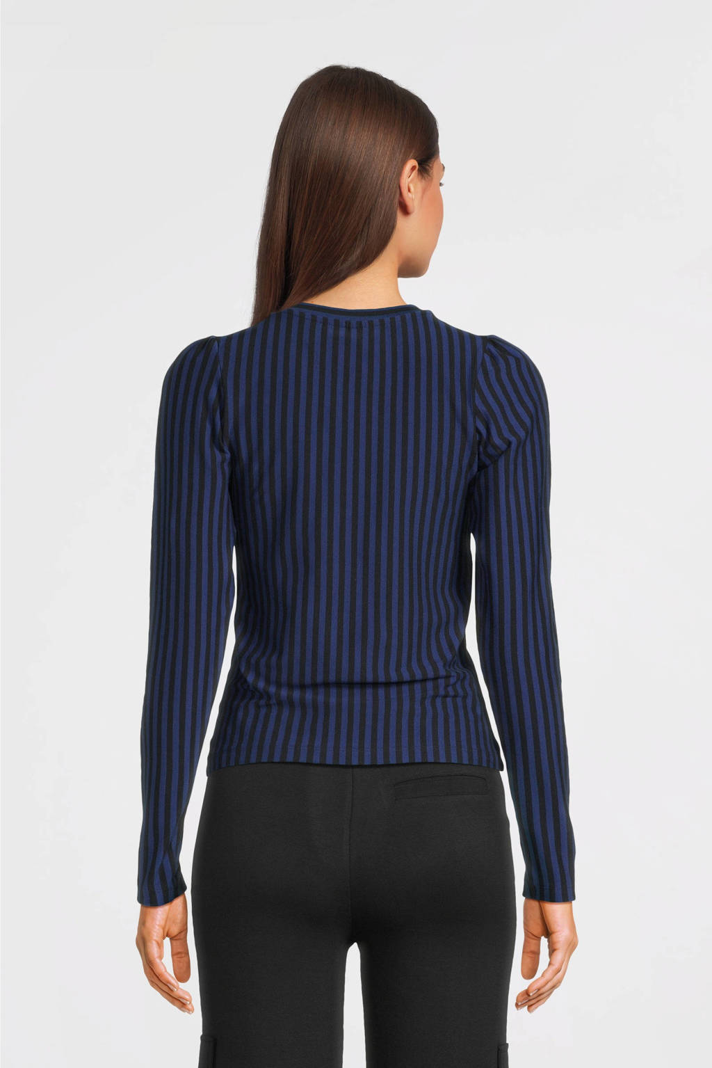 LOOXS gestreeptetop blauw/zwart