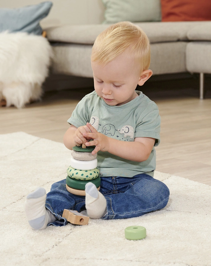 Stapelturm BABY HIPP - ESELCHEN (19cm) 8-teilig