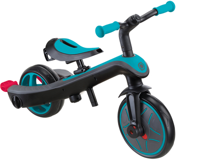 Globber Trehjulssykkel Explorer 4-in-1, Blågrønn