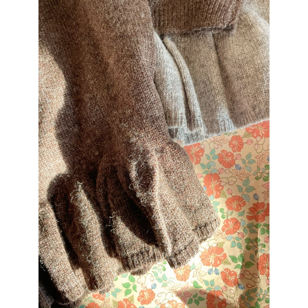 Køb Konges Sløjd Brown Melange Cathy Strik Sweater
