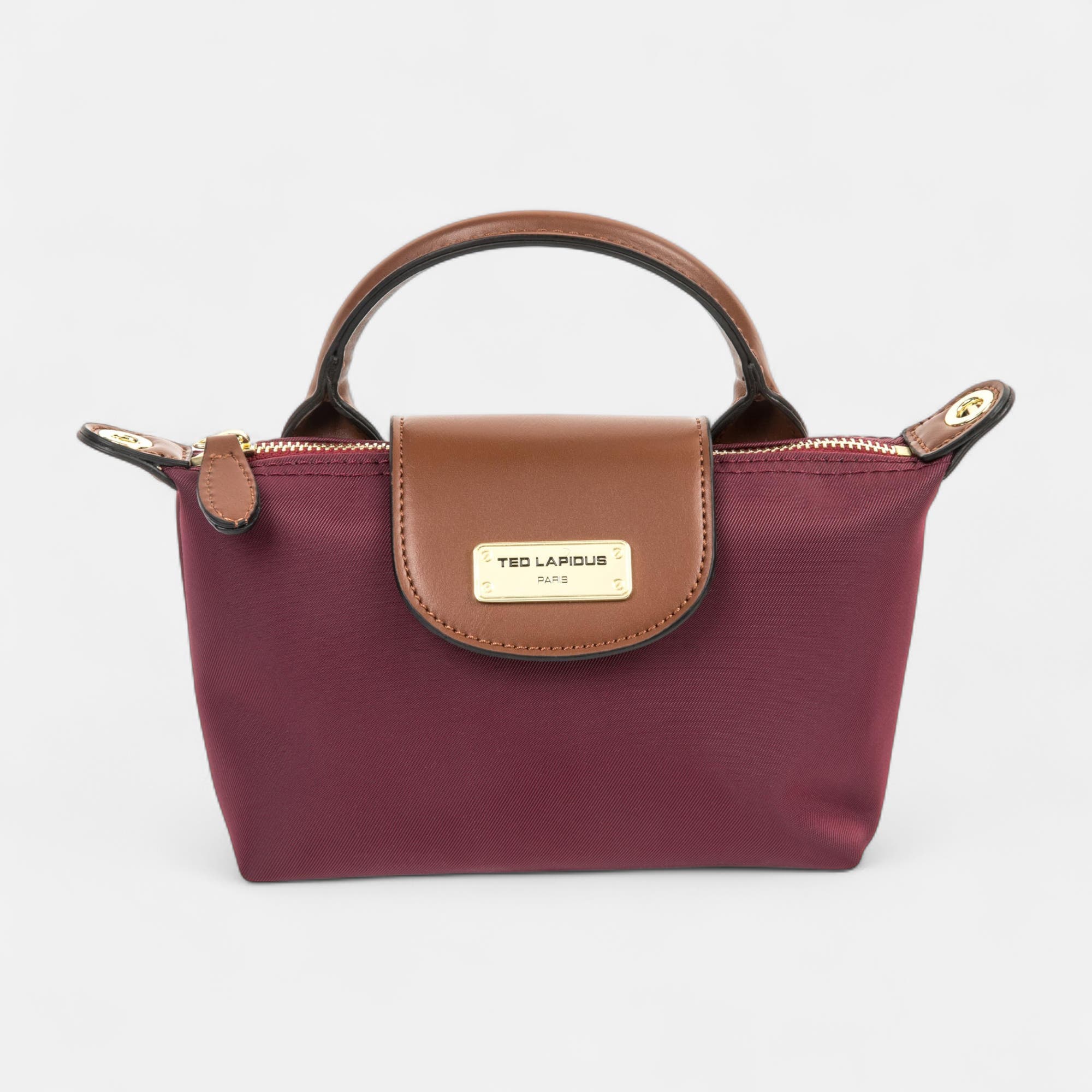 Sac bandoulière bordeaux