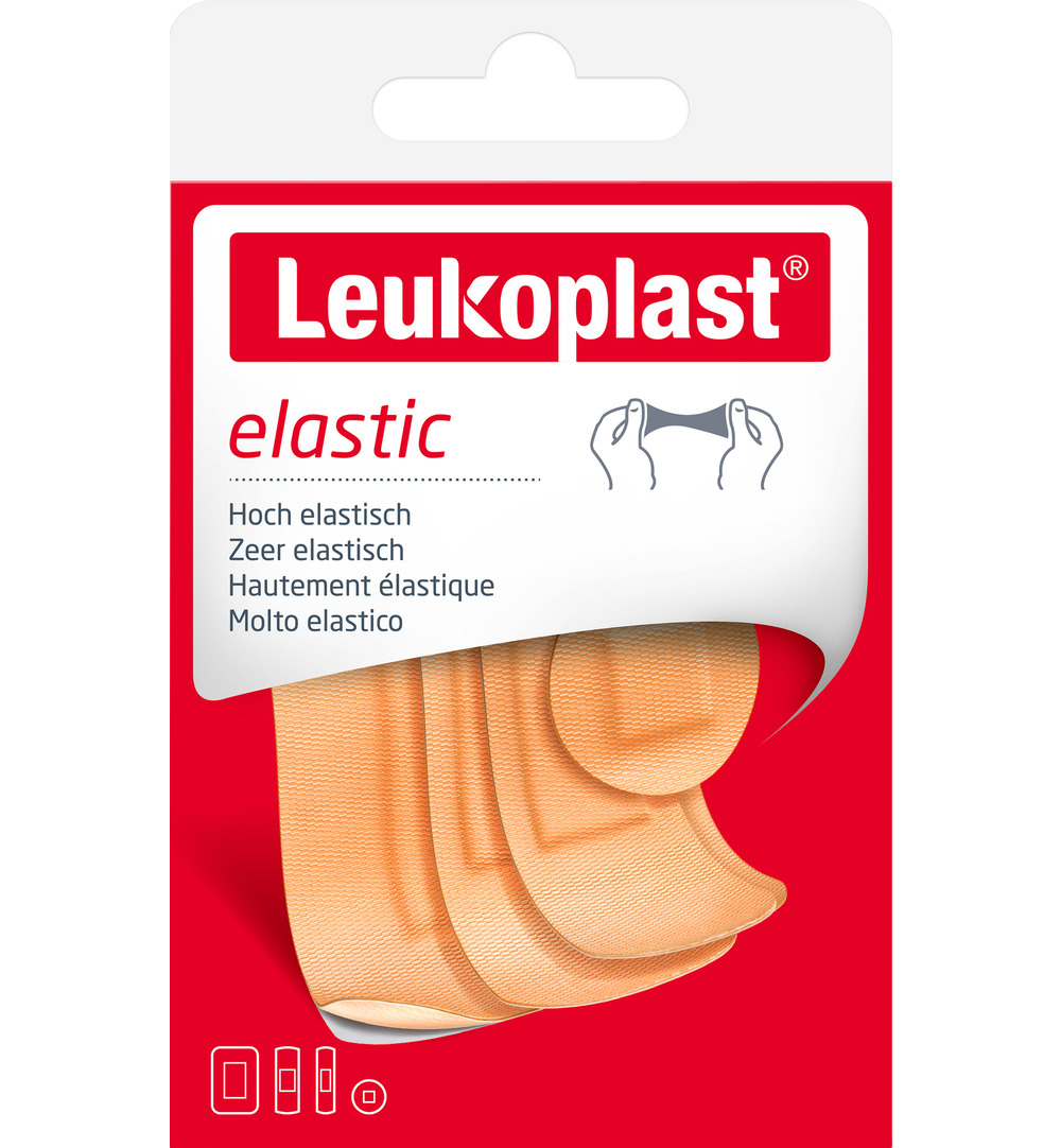 Leukoplast Pleister elastic mix (40 stuks)