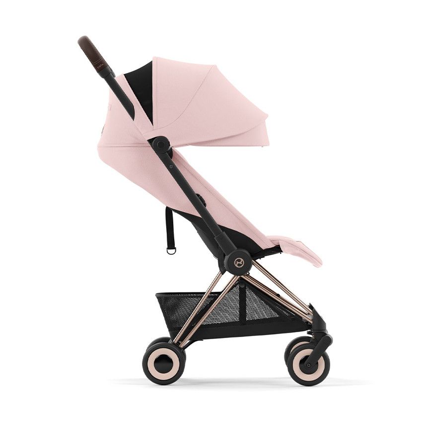 Poussette ultra-compacte Coya rosegold/peach pink - Ecru