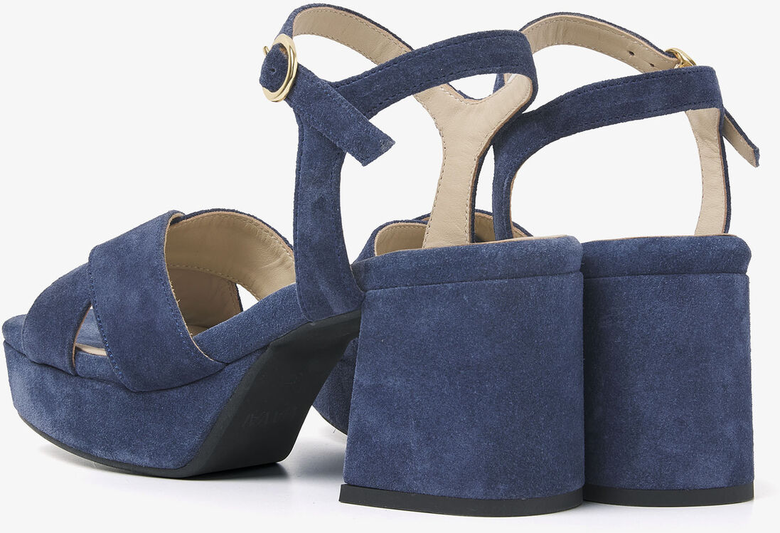 VIA VAI blauwe via vai sandalen cassia six