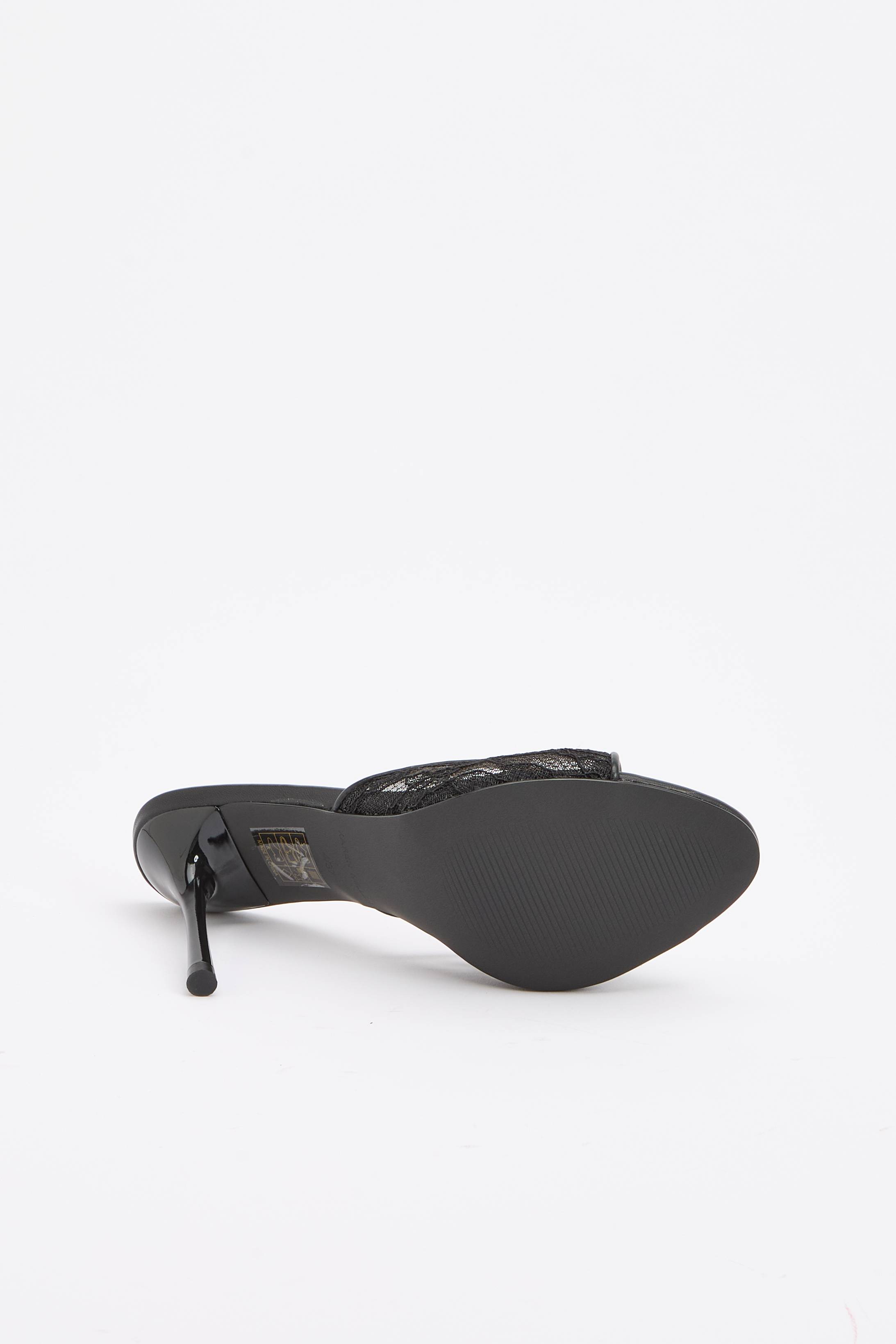 KarenMillen Mule À Bout Ouvert En Dentelle