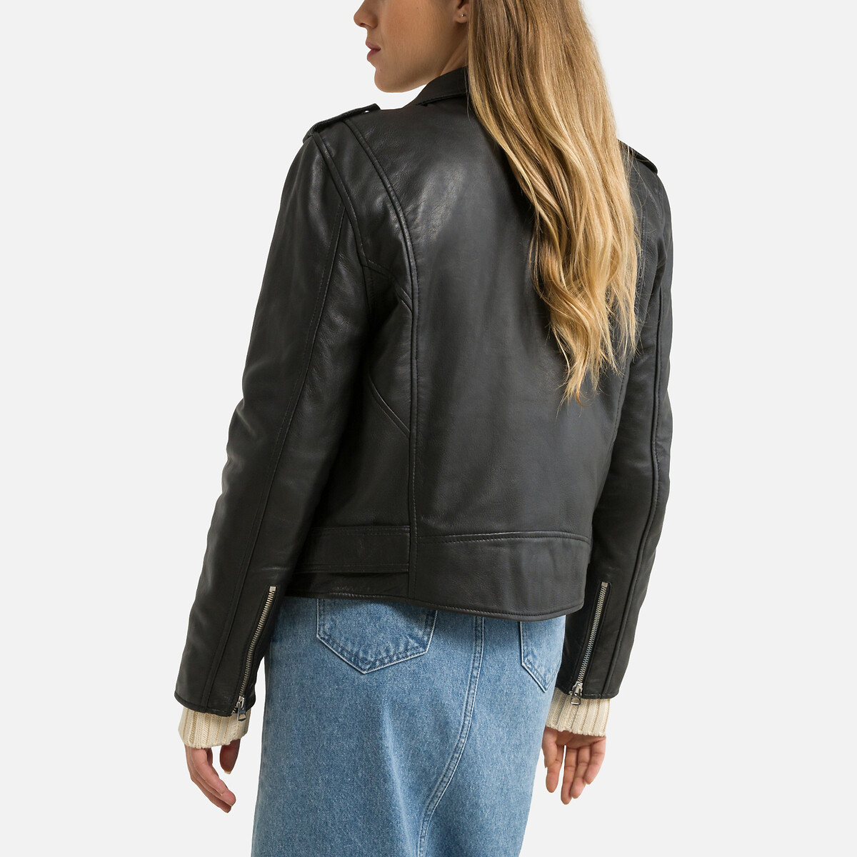 SCHOTT<br>Perfecto em pele de cordeiro, LCW8600