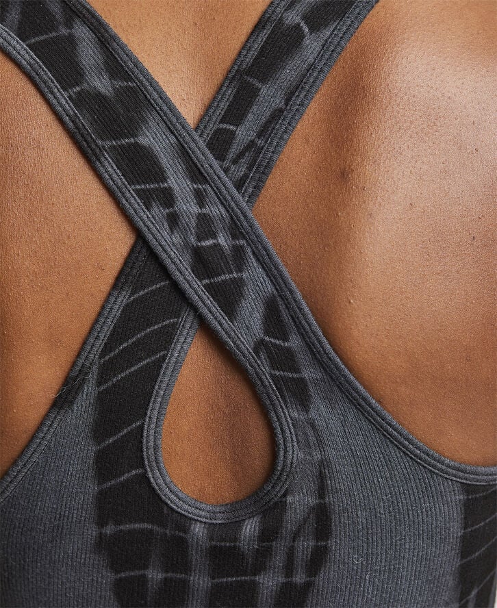 Gai&Lisva Lifa Tie dye Yoga Top Petrol grey tie dye