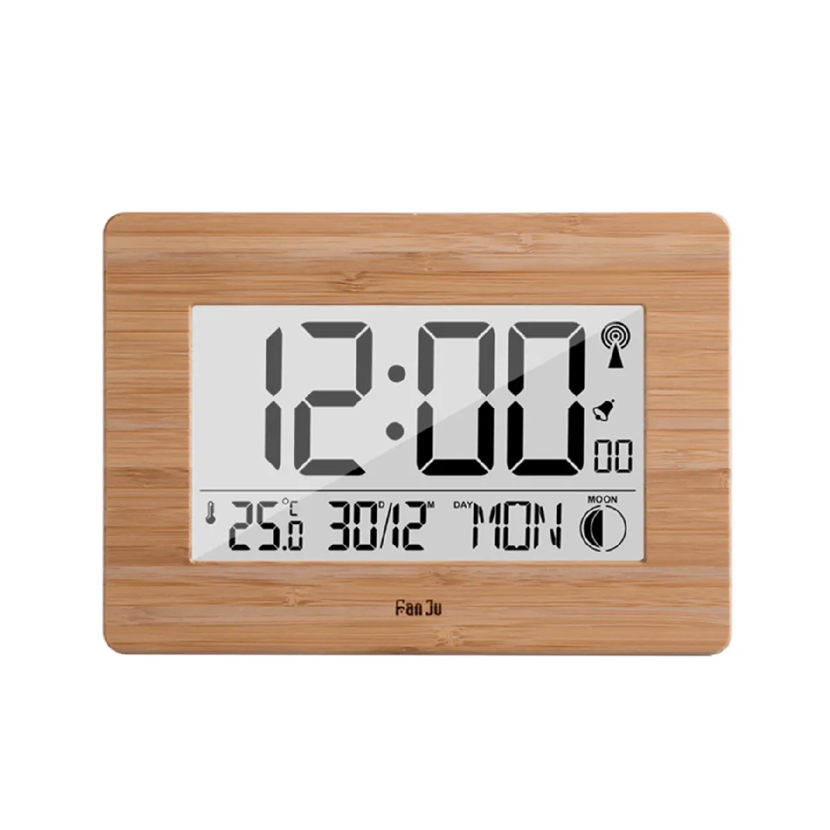 Radio-réveil Météo Jaune