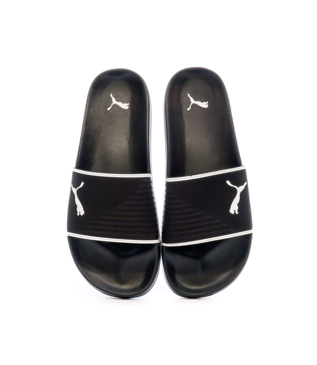 Claquettes Noir Homme Puma Lead cat 2.0
