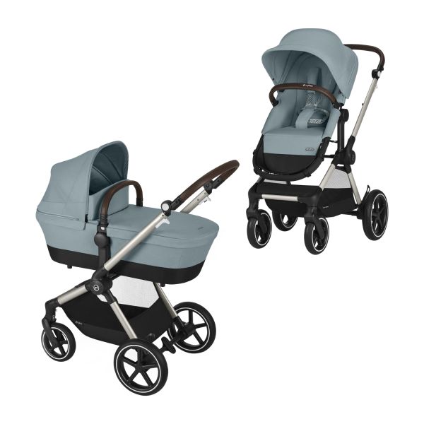 Cybex EOS Lux Kinderwagen 2-in-1 - Seashell Beige / Light Beige