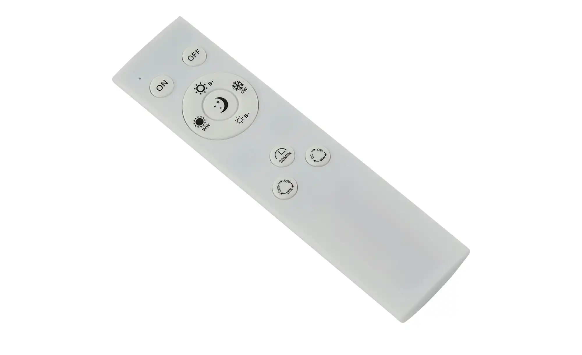 KHG LED-Deckenleuchte, chrom, ´rechteckig´ mit Fernbedienung