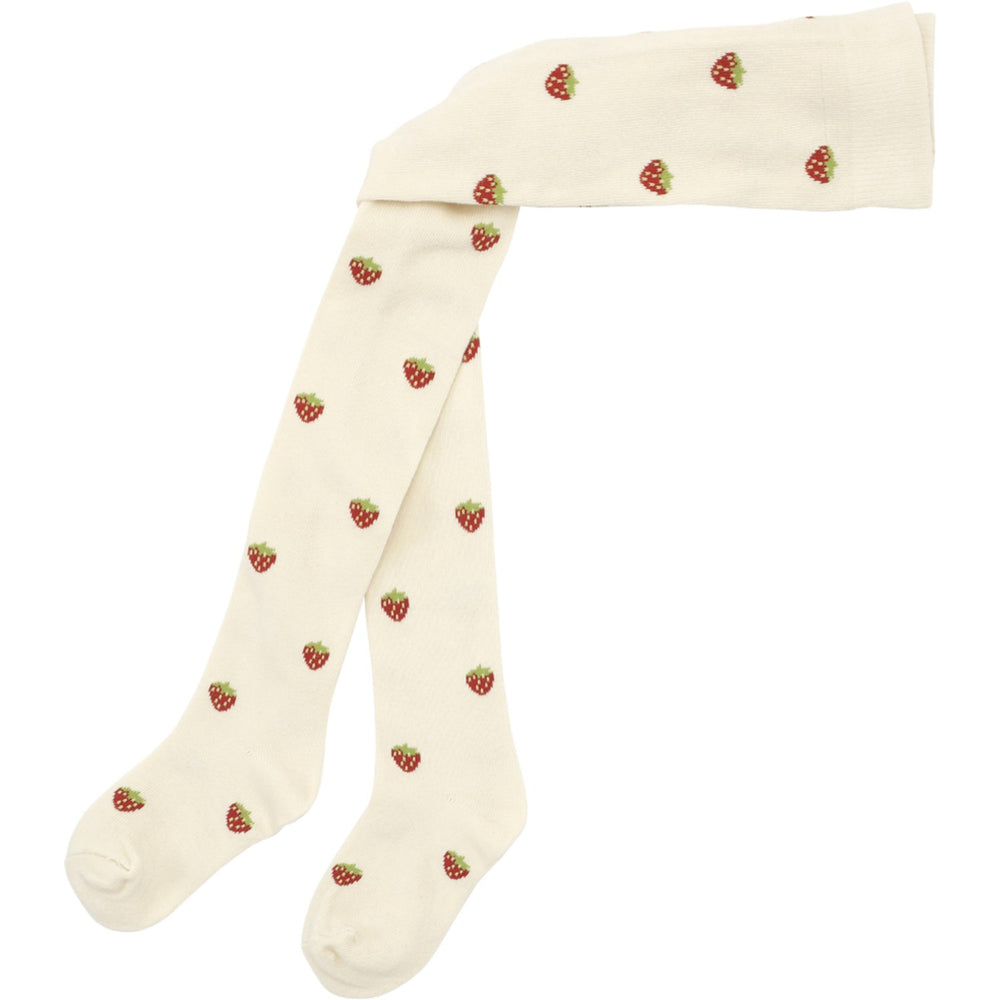 Køb Flöss Soft White Small Berry strømpebukser