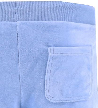 Juicy Couture Shorts - Velours - Della Robbia Blue