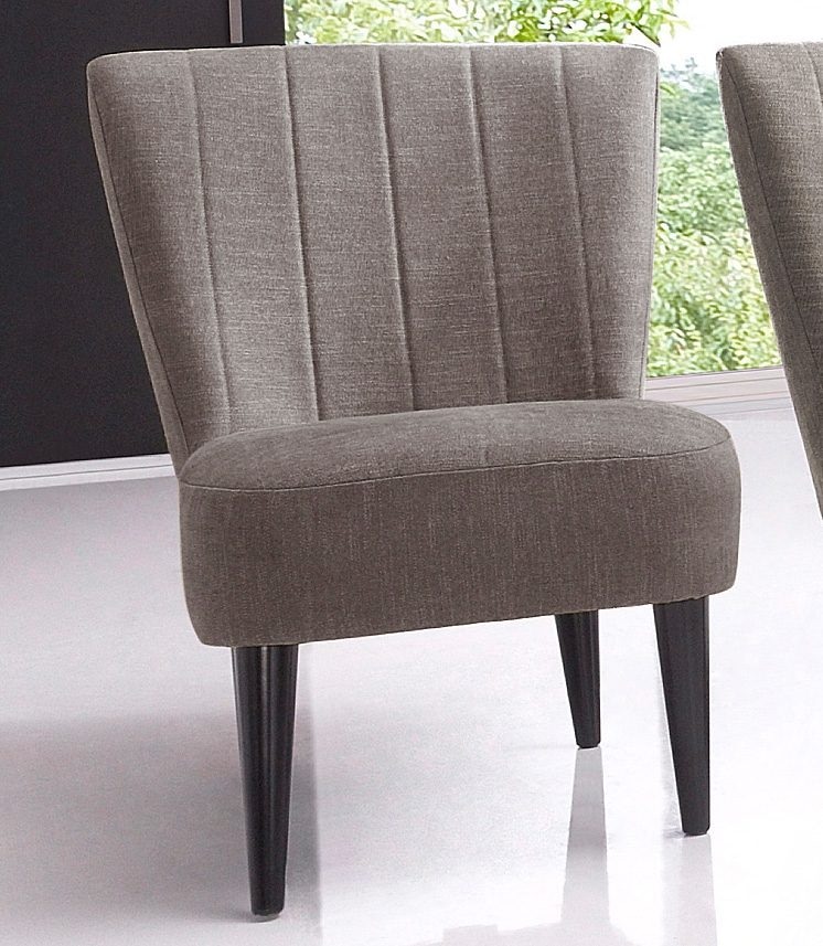 ATLANTIC home collection Cocktailsessel »Jan« mit Wellenunterfederung, Massivholzfüsse