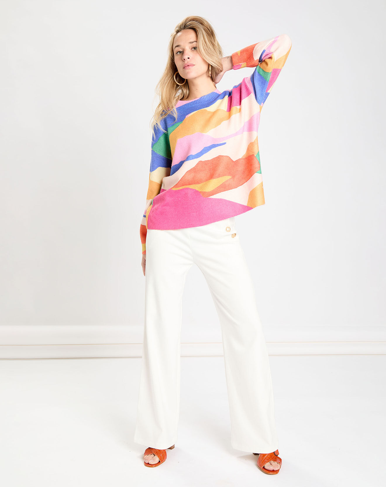 La Petite Etoile Pantalon Cady ivoire