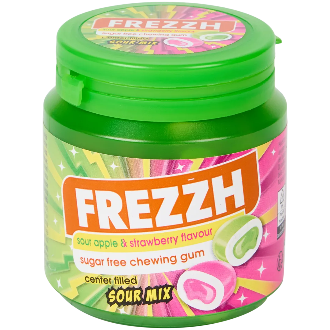 Chewing-gums Frezzh Pomme acidulée & Fraise