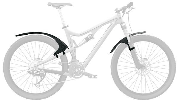 MUDROCKER FRONT MTB-Schutzblech  schwarz