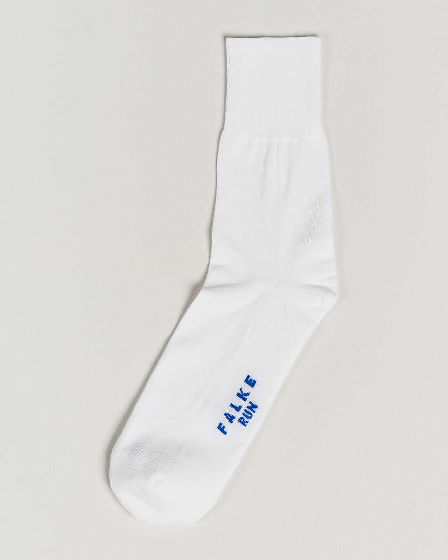 Falke Run Cushioned Sport Sock White