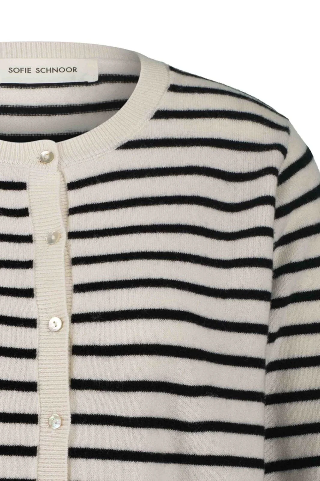 Sofie Schnoor Cardigan 9096 black off white