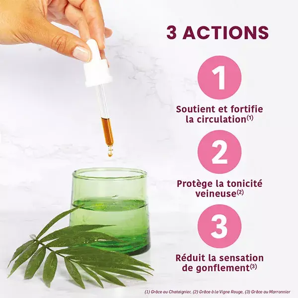 Santarome Bio - Tri Complexo de Brotos Orgânicos de Pernas Leves - Frasco de 30ml