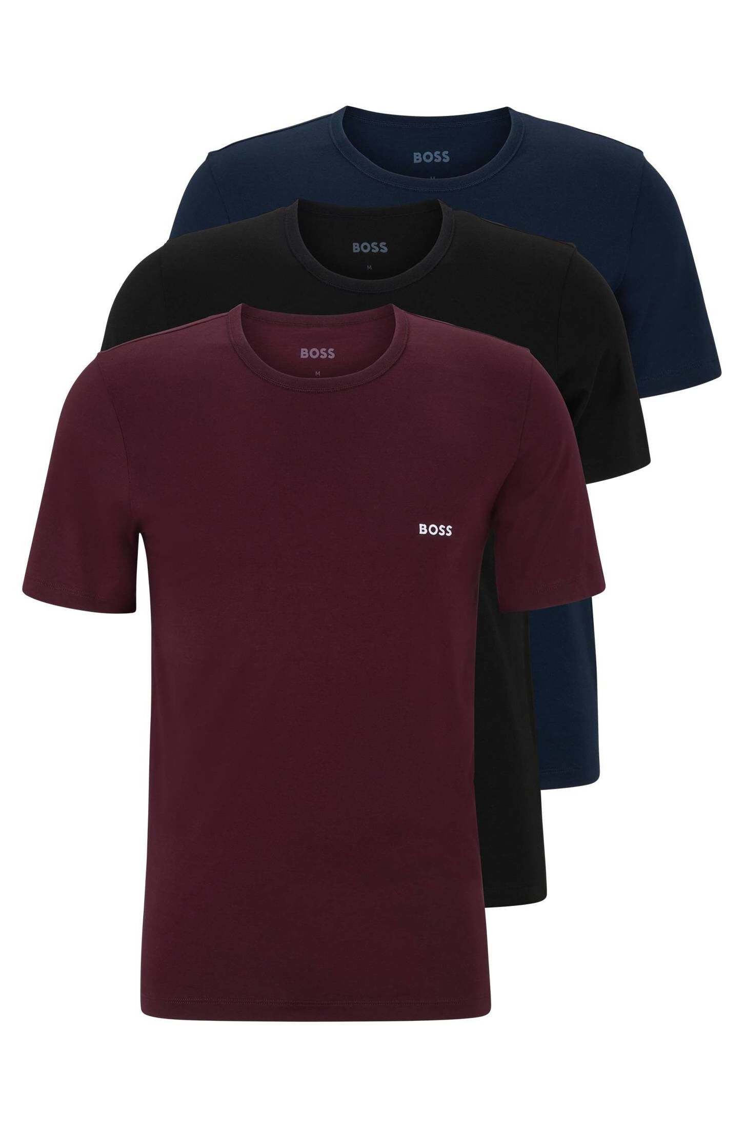 BOSS| Herren Unterhemd RN 3P CLASSIC 3er-Pack