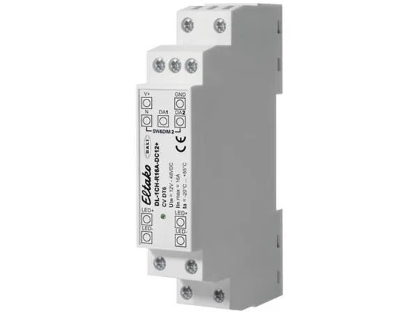 Eltako DL-1CH-R16A-DC12 , Lysdæmper, Ekstern, Trådløs, Hvid, LED, IP20