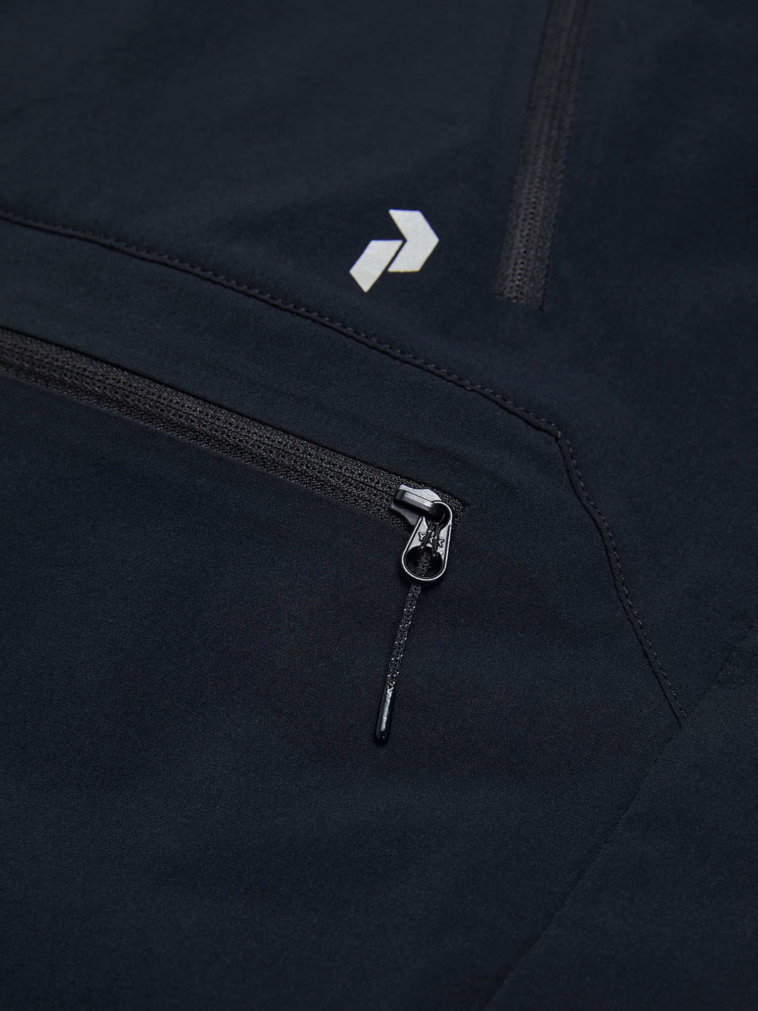 Stretch Trek Shorts Dame Black