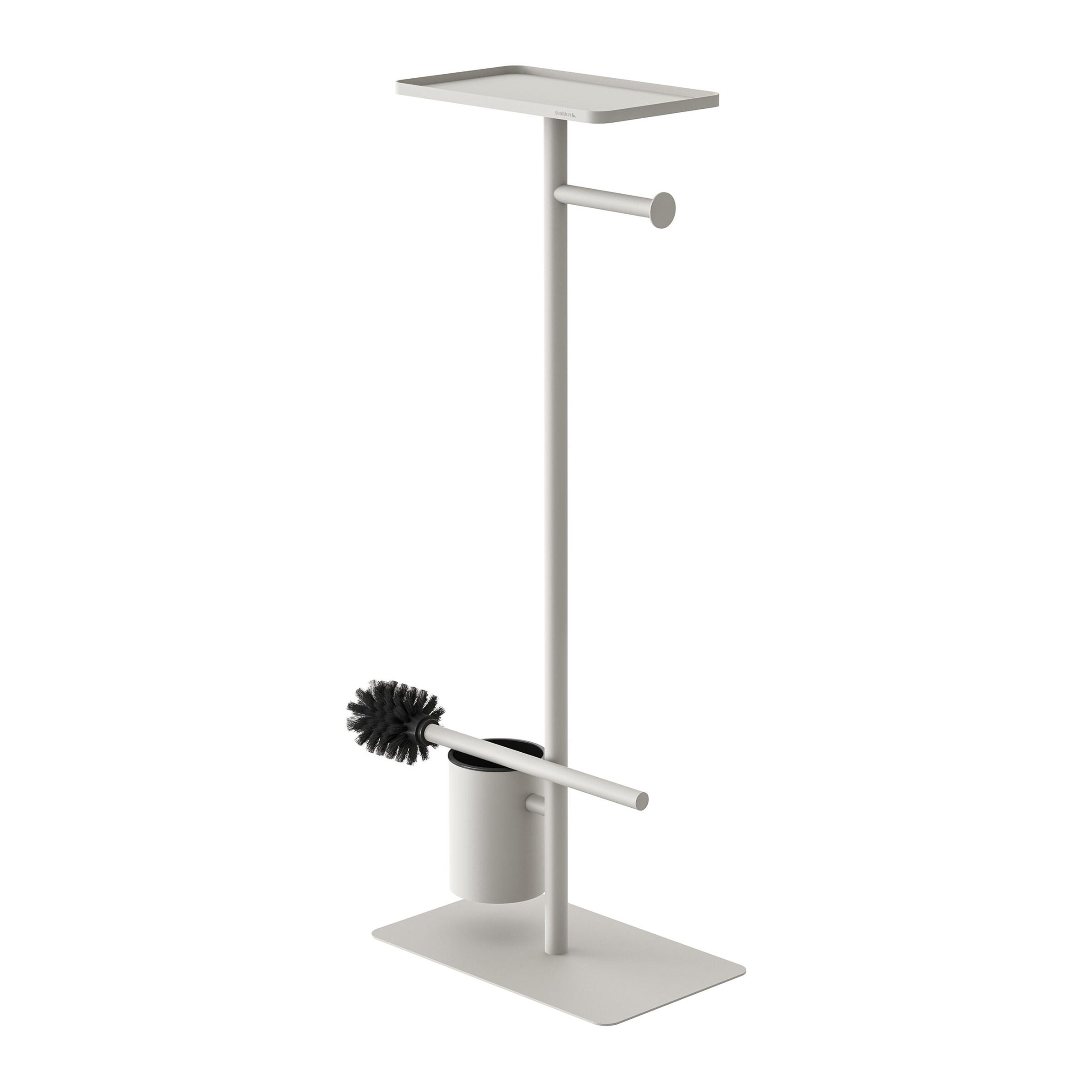 Sealskin Brix Toiletbutler met Planchet - Greige