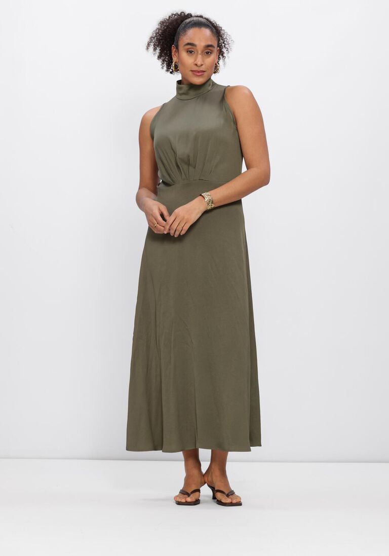groene drykorn maxi jurk amabel