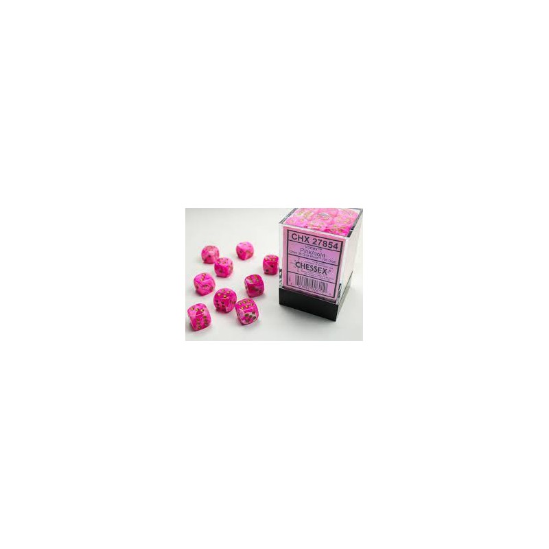 Pack de 36 dés D6 * vortex * ROSE