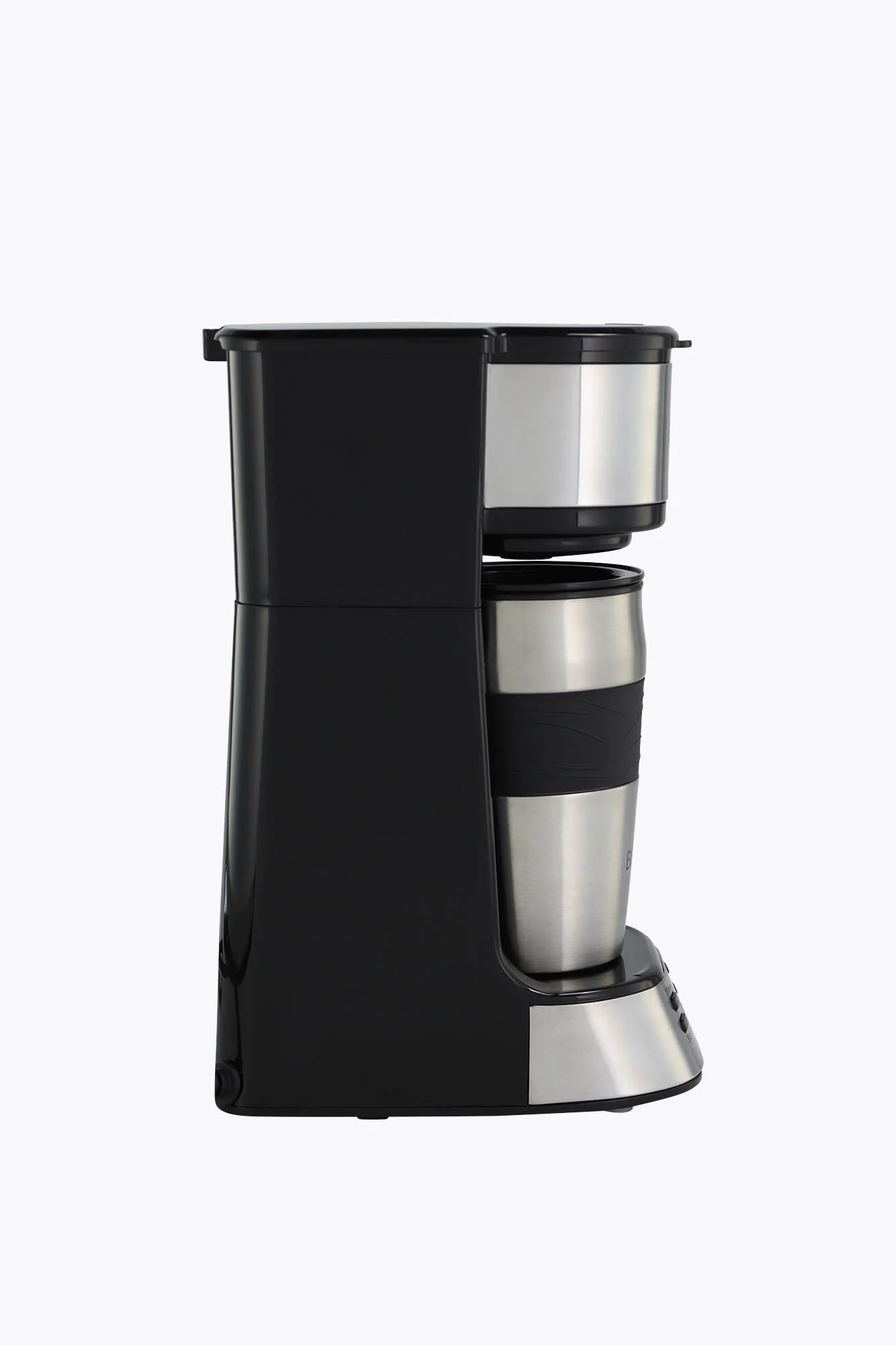 BEEM Single-Kaffeemaschine Thermo2Go 750W Edelstahl/Schwarz