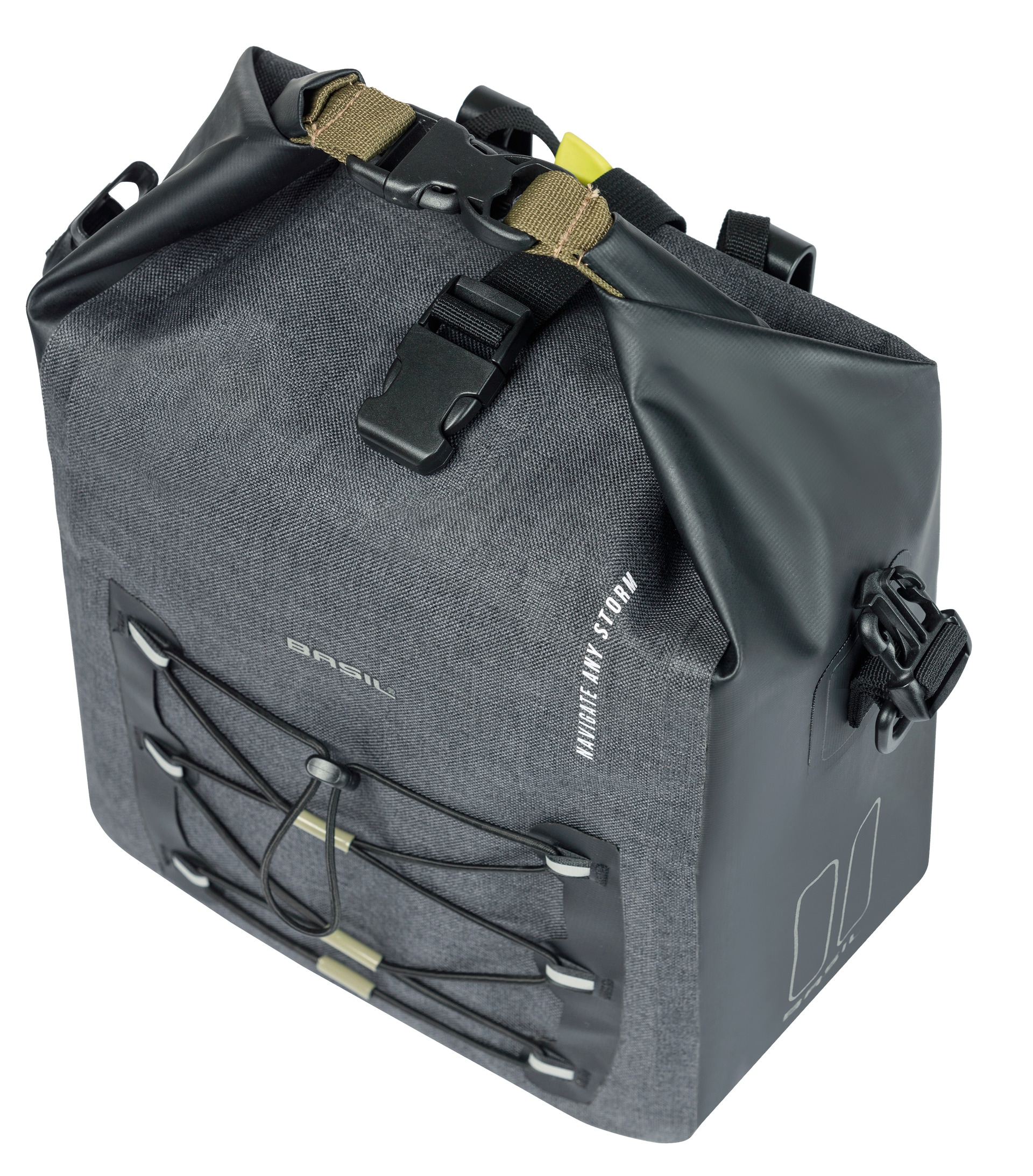 BASIL Fahrrad- Einzeltasche Navigator Storm MIK Studs M