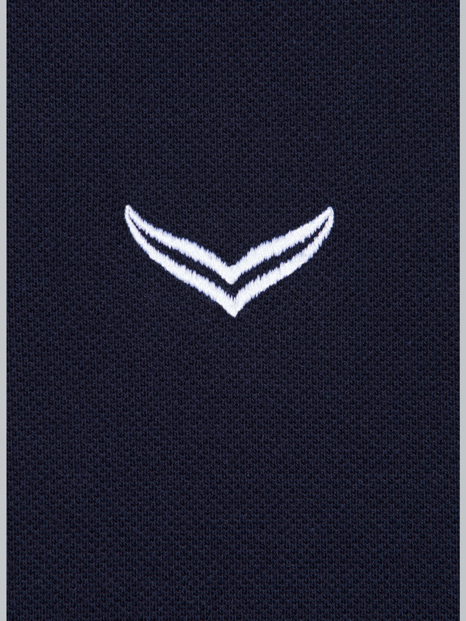 Poloshirt mit Reißverschluss Navy