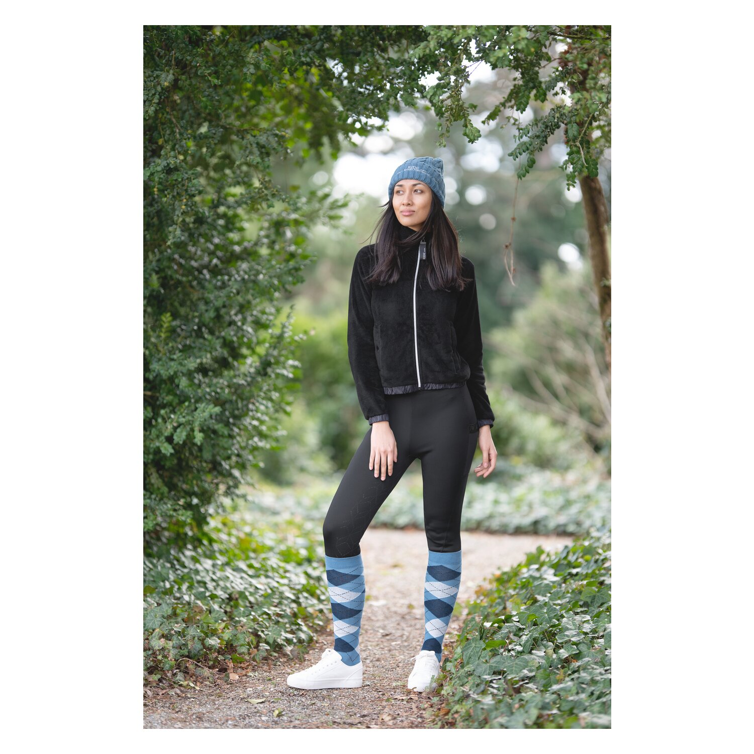 RIDE now Thermo-Reitleggings  - black