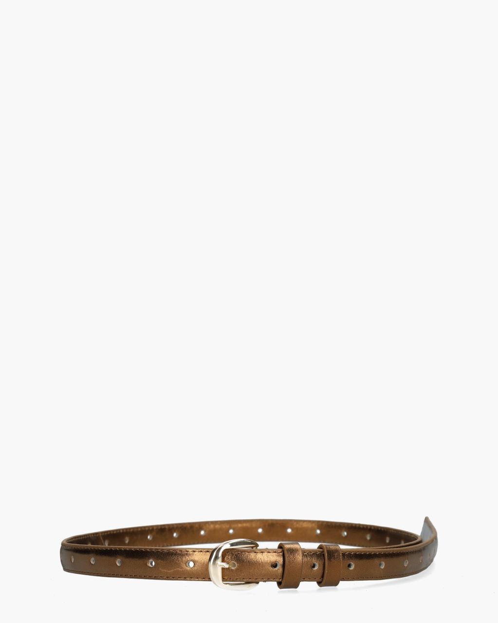 DWRS Label Fiji Metallic Brons Damesriem
