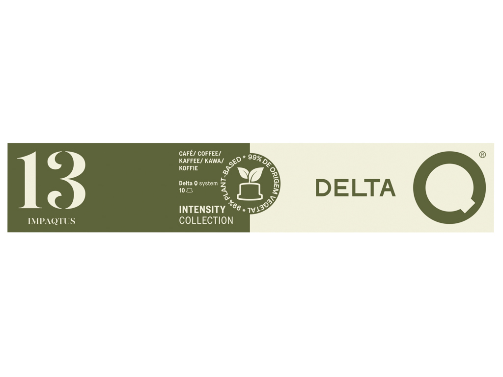 CÁPSULAS CAFÉ DELTA Q IMPAQTUS 10 UN