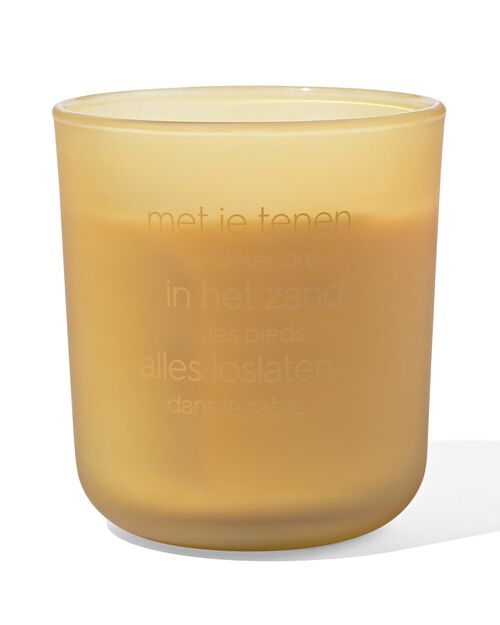 bougie parfumée une journée à la plage