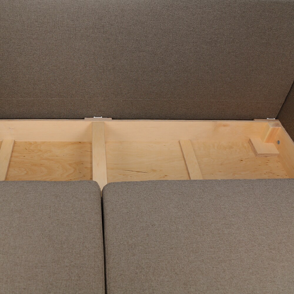 VitaliSpa Schlafsofa Schlafcouch Boxspringsofa York Schlaffunktion Bettkasten