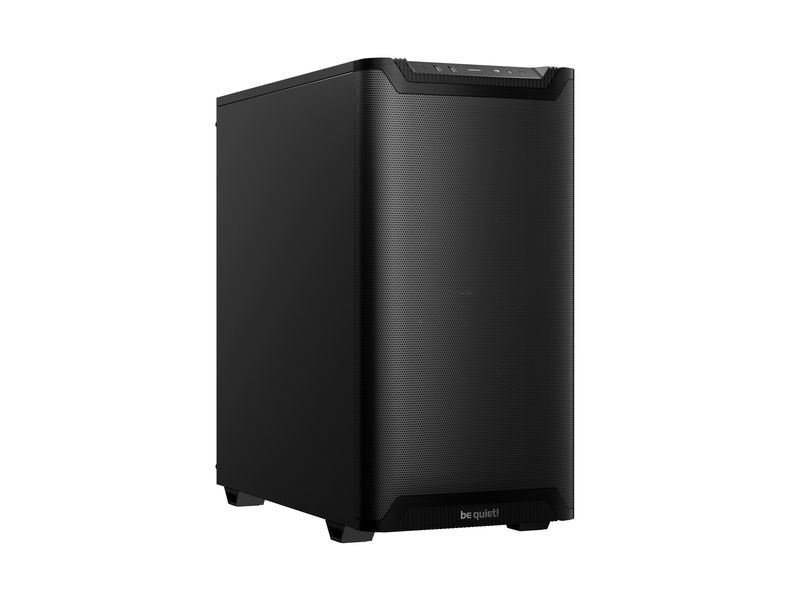 be quiet! PC-Gehäuse Pure Base 501 Airflow Schwarz ATX-Gehäuse mit kompakten Abmessungen im klassischen Design