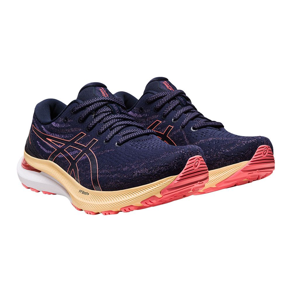 Asics GEL-KAYANO 29 - Chaussures running Femme midnight/papaya