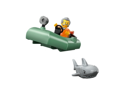 LEGO Achtervolging met politieboot (60456)